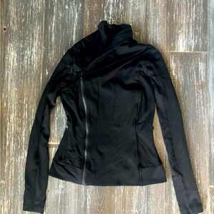 Black lululemon wrap zip up jacket 8